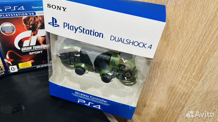 Sony playstation 4 slim +топ игры и гарантия