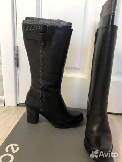 Зимние женские сапоги 38 натуральная кожа