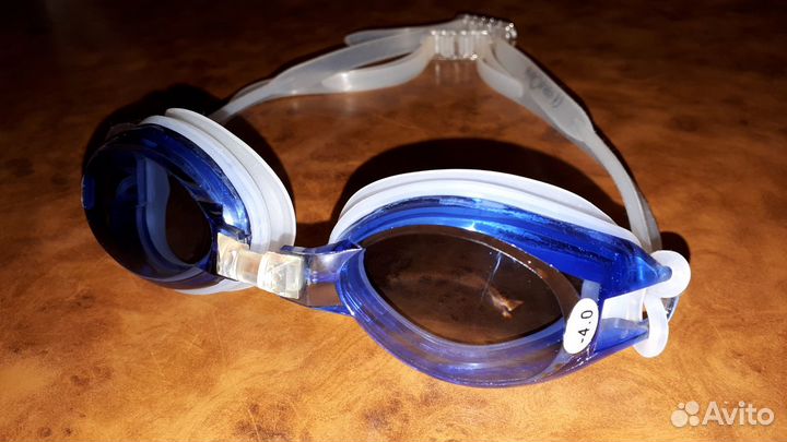 Очки для плавания с диоптриями -4.0