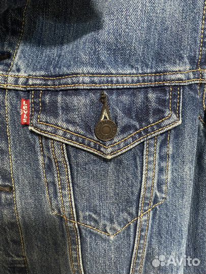 Джинсовая куртка мужская levis