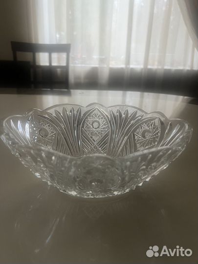 Хрустальная салатница