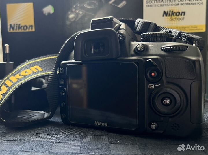 Зеркальный фотоаппарат nikon d3100