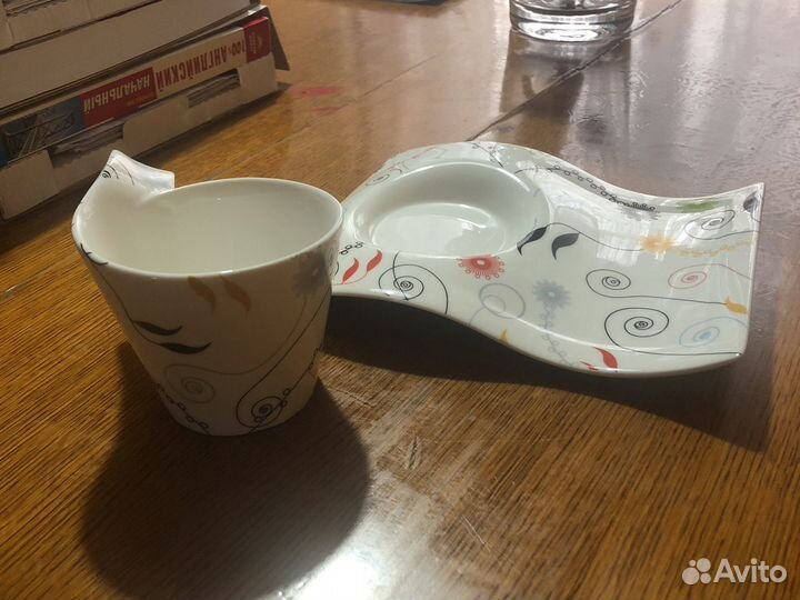 Чашка с блюдцем