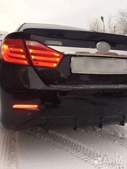 Camry 50 Фонари в задний бампер LED катафоты A2AW4