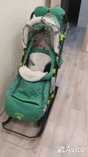 Коляска санки