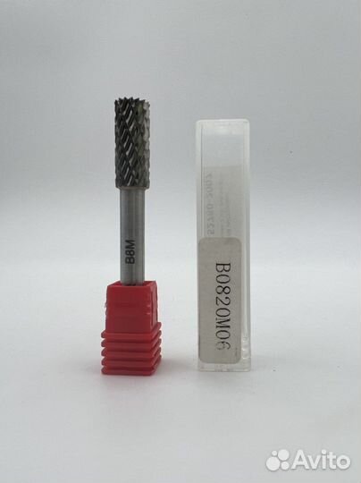 Борфреза kornor B0820BM06 цилиндрическая с торцом