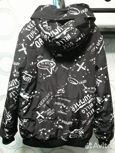 Button blue куртка для мальчика 146- 152