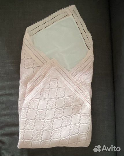 Плед детский на выписку