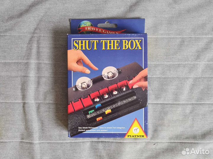 Игра настольная, дорожная, shut the box