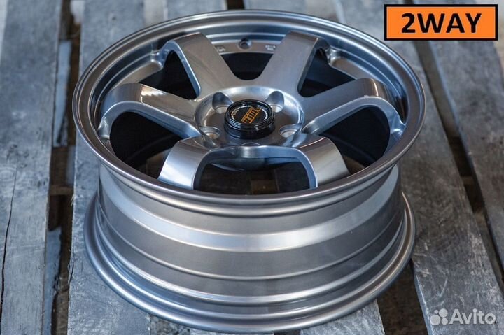 R16 Volk Racing te37sl 7J ET35 5*108 (D196)