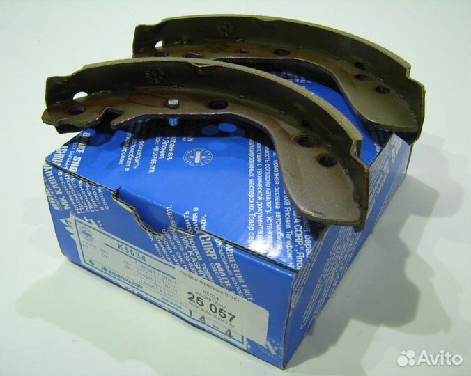 K5534 kashiyama Колодки тормозные барабанные Honda