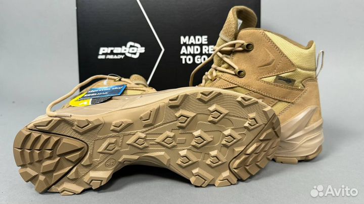 Ботинки striker MID Prabos, цвет Desert с кевларов