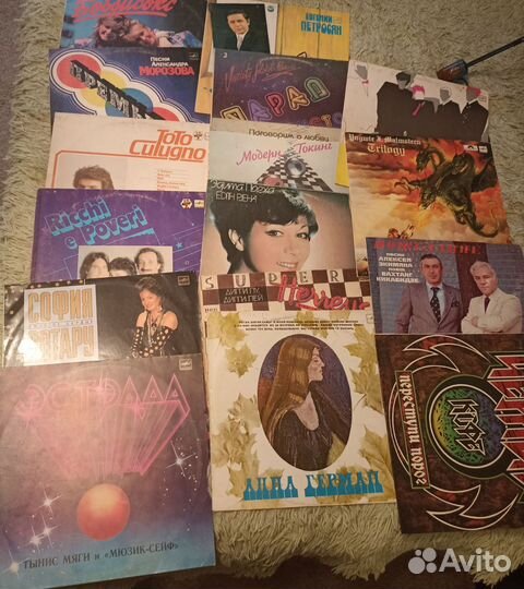 Виниловые пластинки СССР