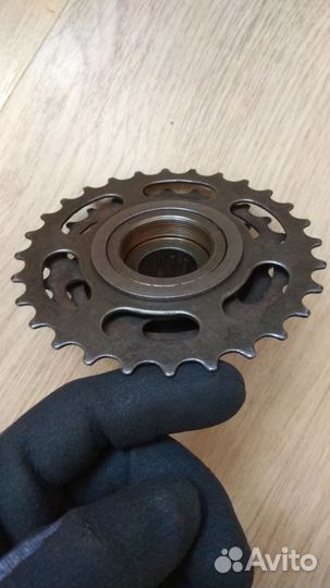 Трещетка 7 звезд на скоростной велосипед