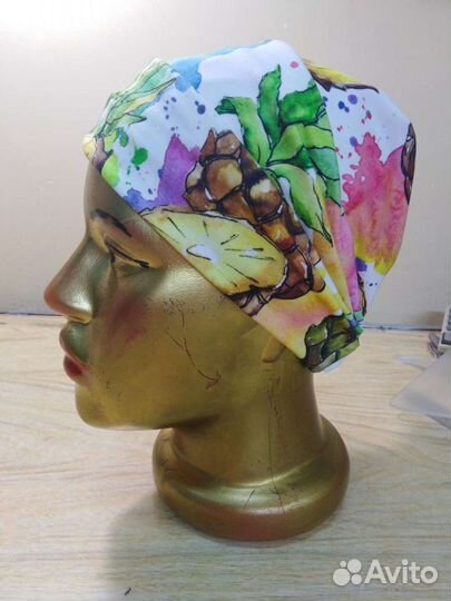 Косынка на резинке женская