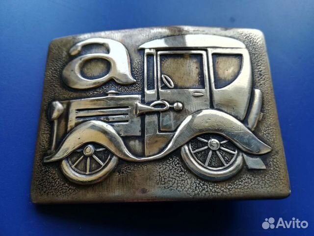 Винтажная пряжка на ремень