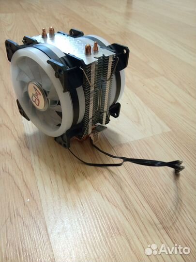 Кулер процеccорный с RGB подсветкой/обмен