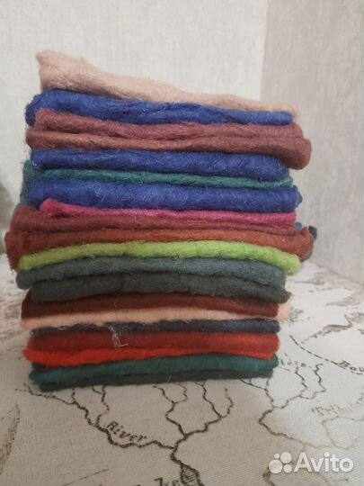 Окрашенная вата для Натальи