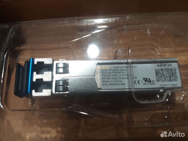 Sfp модуль Nokia, патч корды, оптоволокнок