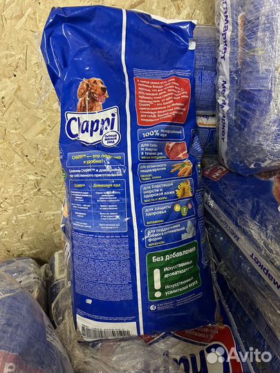 Корм для собак chappi 15 кг