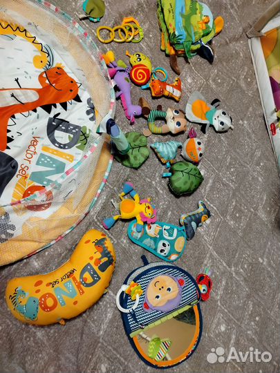 Детские развивающие коврики