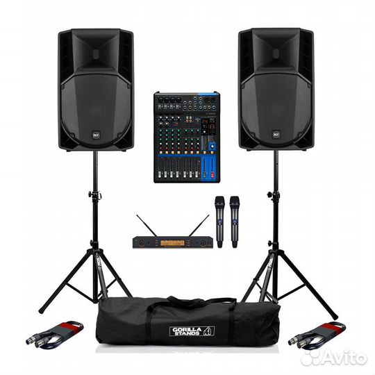 Аренда звук колонки, проектор, микрофон, свет, дым