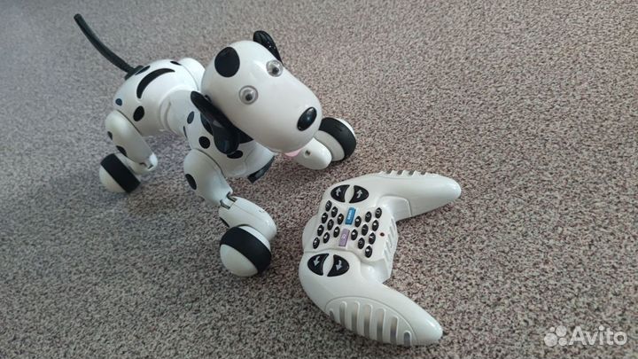 Игрушка робот собака далматинец