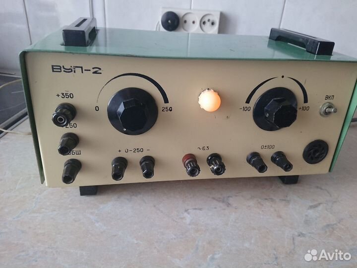Блок питания вуп-2. для радиоламп