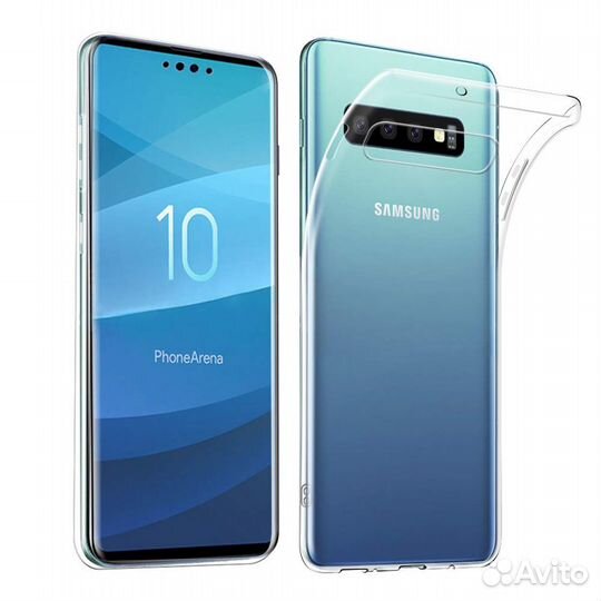 Чехлы силиконовые Galaxy S10