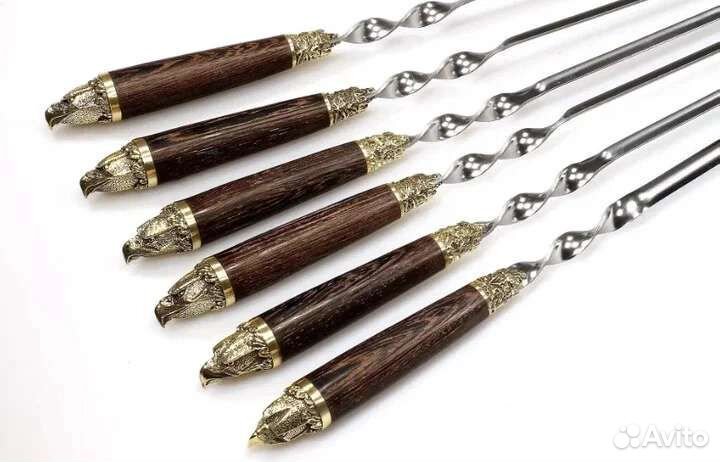 Шампура набор подарочный шашлычный