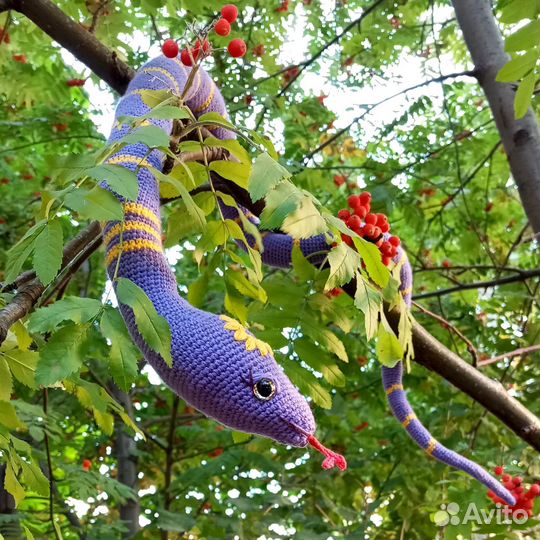 Вязаная змея