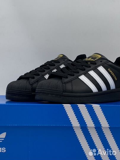 Кроссовки Adidas Superstar “Black”