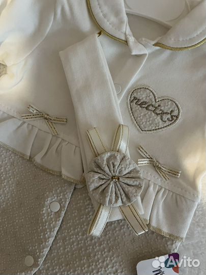 Костюм для новорожденной девочки