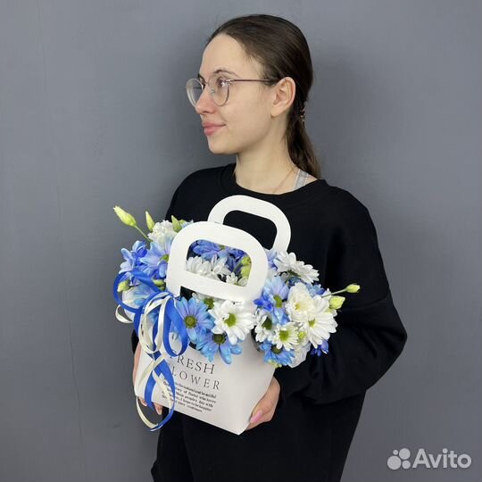 Цветочная сумочка 