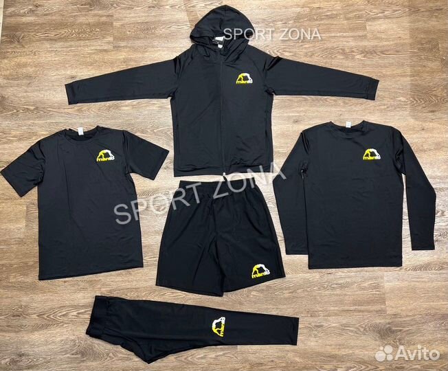 Рашгард мужской комплект 5в1 манто