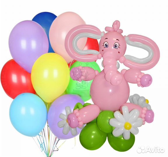 Композиция из воздушных шаров