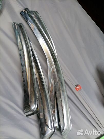 Дефлекторы боковых окон Chevrolet Cruze-Ветровики