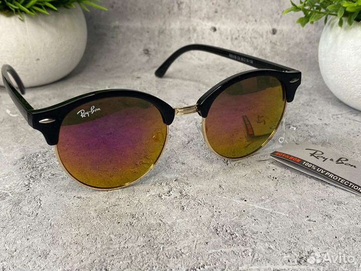 Солнцезащитные очки ray ban clubmaster