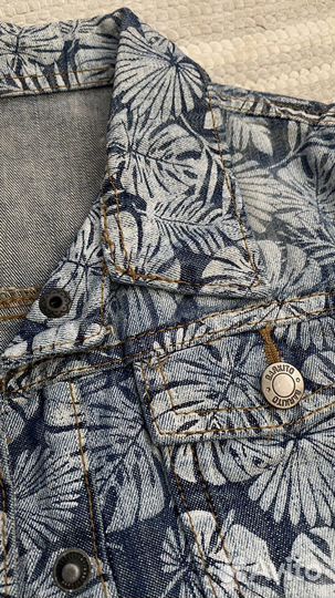 Джинсовая жилетка 140