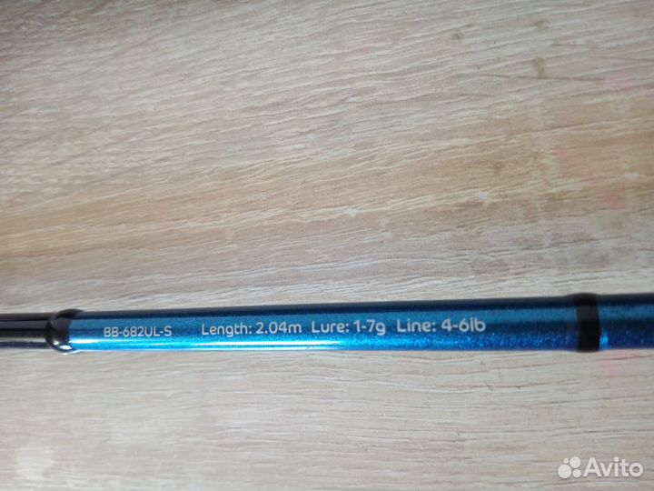 Спиннинг Favorite Blue Bird 16 BB16-682UL-S 1-7гр