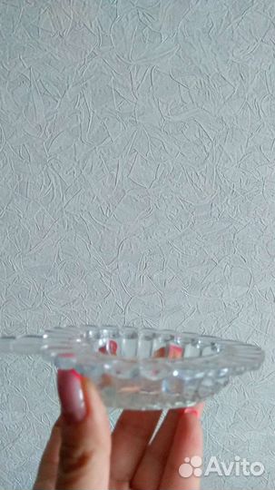 Вазы хрустальные, 4 шт