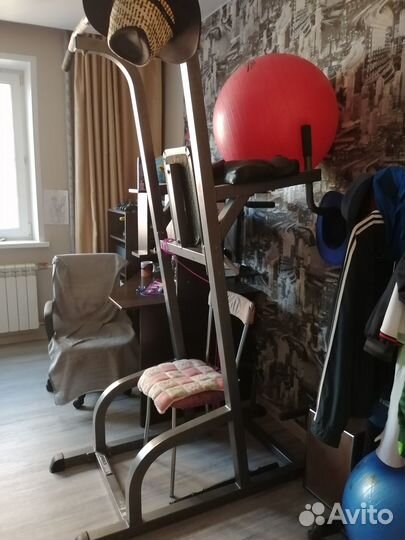 Турник напольный бу