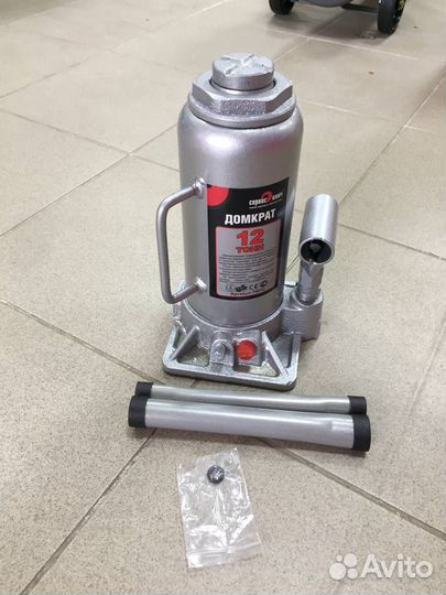 Домкрат 12т гидравлический высота 230-469 