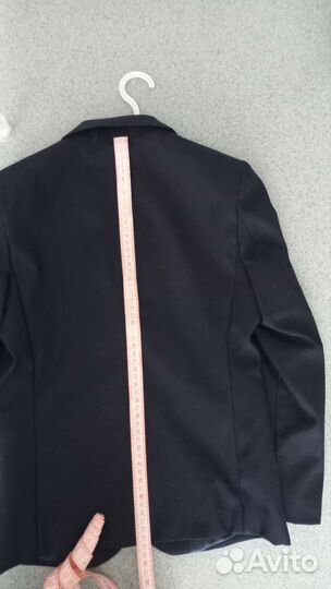 Пиджак школьный для мальчика темно-синий