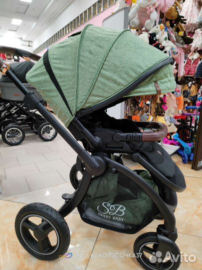 Всесезонные коляски с реверс блок SB Cupola