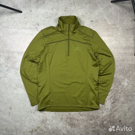 Термо лонгслив Salomon 1/4 зип оригинал