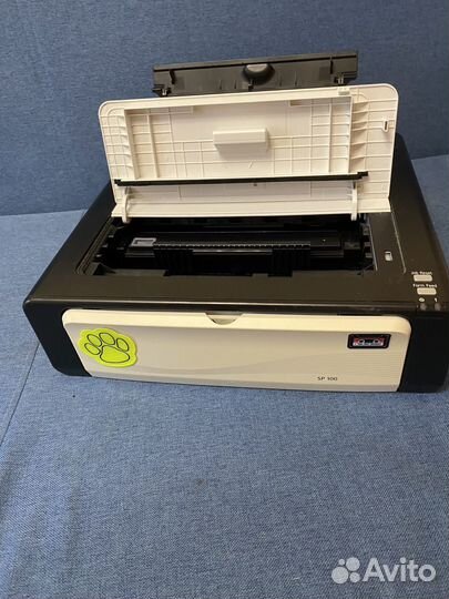 Принтер лазерный Ricoh SP 100 + картридж 2 шт