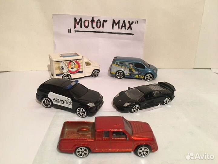 Модели 1:60-64:Siku,MotorMax,Maisto и др
