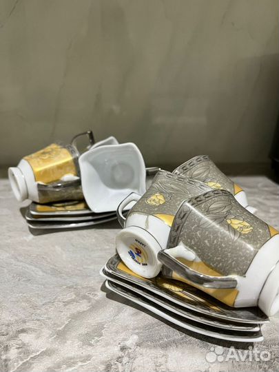 Чашка с блюдцем кофейная