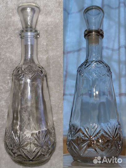 Графин новый с пробкой (много)